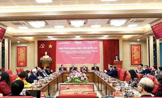 HỘI THẢO KHOA HỌC CẤP QUỐC GIA: “NHỮNG YẾU TỐ ẢNH HƯỞNG ĐẾN PHÁT TRIỂN VĂN HÓA, CON NGƯỜI VIỆT NAM TRONG KỶ NGUYÊN MỚI: THỰC TRẠNG VÀ GIẢI PHÁP”